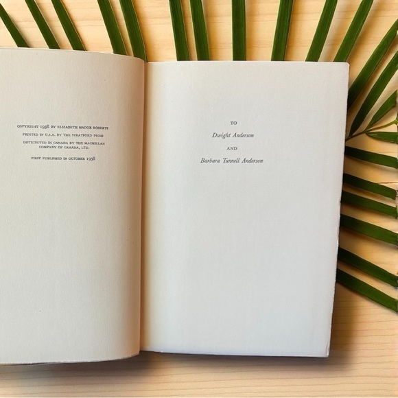 VINTAGE 1938 Black is My Truelove’s Hair by Elizabeth Madox Roberts Dust Jacket - Picture 9 of 10